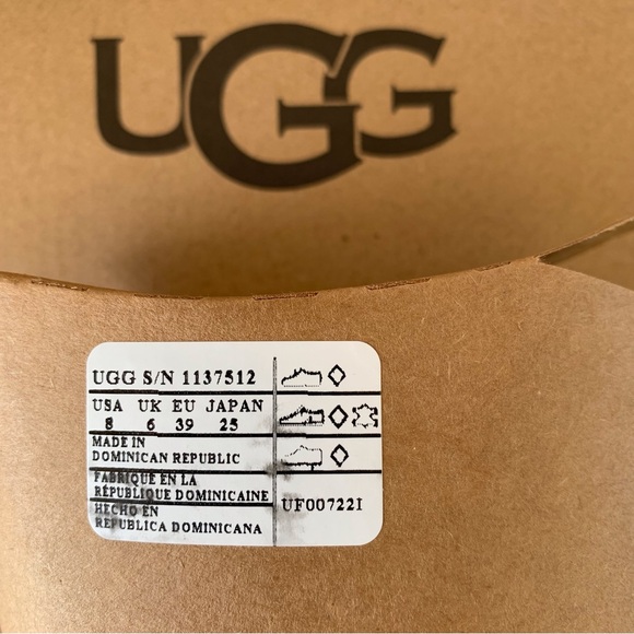 UGG Drizlita Rain Boots Womens Size 8  CLEAR Waterproof Rubber Shoes NEW - Picture 3 of 6